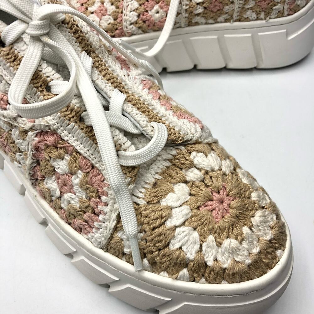 Free People Womens Catch Me If You Can Sneaker Multicolor Size 38 US 8 - Picture 10 of 13